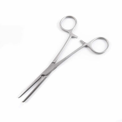 Rochester-Pean Forceps, Straight, Sterile, 6.25in L