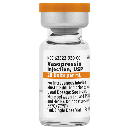 Vasopressin, 20u/mL, Vial