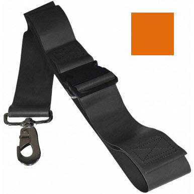 2-Piece Impervious Strap with Push Buckle and Loop Ends