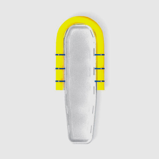 SPENCER Universal Flotation System for Basket Stretchers, One Piece