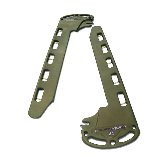 CombiCarrierII® Backboard/Scoop Stretcher with Four 2-Piece Speed Clip Straps