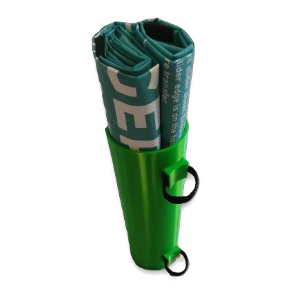 Patient Slider with Stretcher Mounted Storage