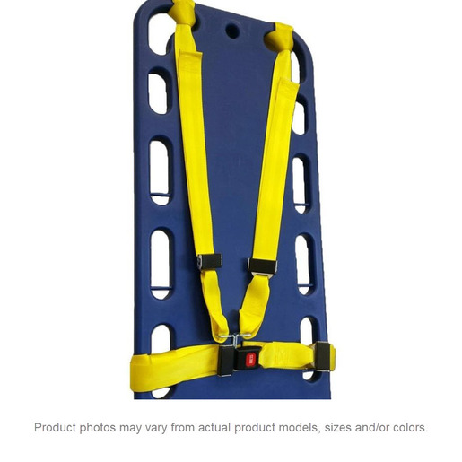 ​​​​​​​Stryker X Harness BioThane® Full Set Restraint System with Metal Loop Ends, Yellow