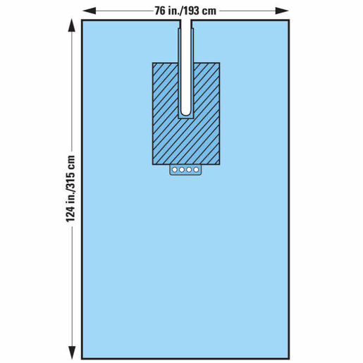 EENT Split Drapes, 124in L x 76in W