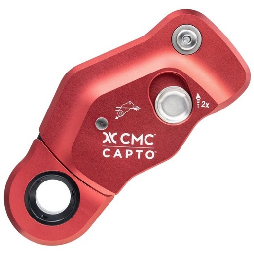 CAPTO™ Rope Grab/Pulley/Becket, 13mm, Red