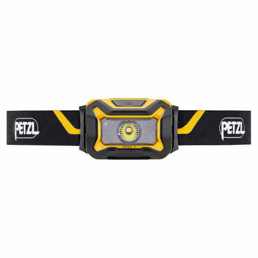 Headlamp, ARIA 1, Black and Yellow, 350lm
