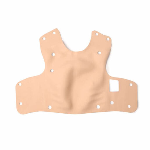 Chest Skin, Adult Male, Light Skin, for MegaCode Kelly™ and ALS Simulator