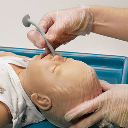 STAT Baby Advanced Manikin with iPad® Control, Light Skin
