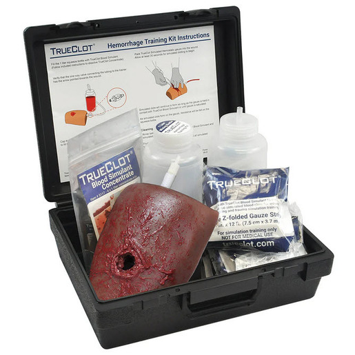 TrueClot® Hemorrhage Training Kit, Gun Shot Wound