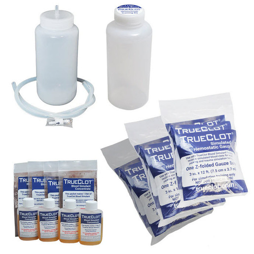 TrueClot® Hemorrhage Training Kit, Gun Shot Wound