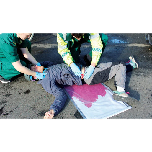Clean Bleed® Mat, Blood and Fluid Loss Simulator