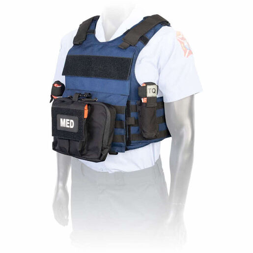 NAR Responder Ballistic PPE Vest System, Navy