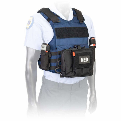 NAR Responder Ballistic PPE Vest System, Navy