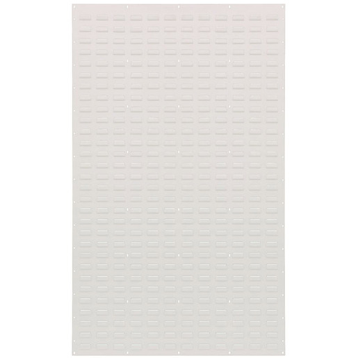 Louvered Panels, Wall Mount, Oyster White
