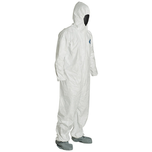 DuPont<sup>™</sup> Tyvek<sup>®</sup> Coveralls with Boots, Large