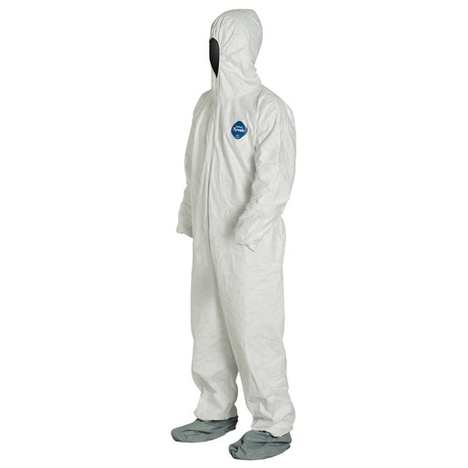 DuPont<sup>™</sup> Tyvek<sup>®</sup> Coveralls with Boots, Large