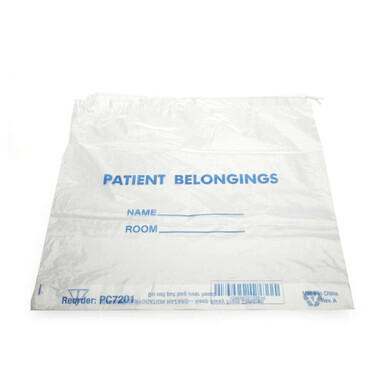 Patient Belongings Bag