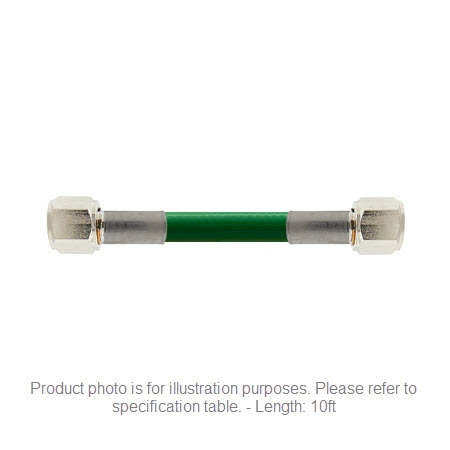 Oxygen Hose Assemblies, Non-conductive 1/4in