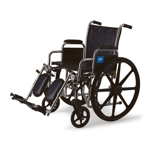 Excel 2000 Wheelchair with Desk-length Detachable Arms and Elevating Legrests