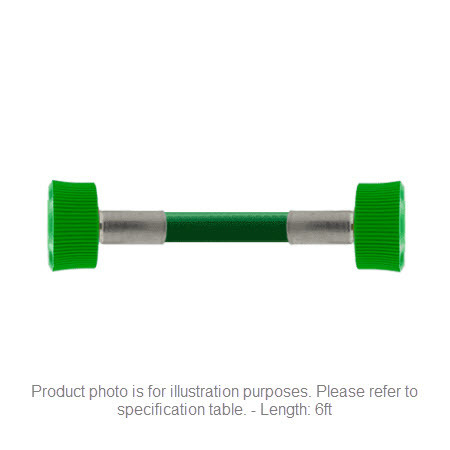 Oxygen Hose Assemblies, Non-conductive 1/4in