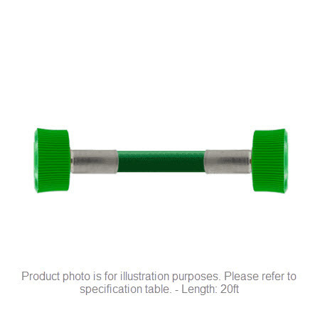 Oxygen Hose Assemblies, Non-conductive 1/4in