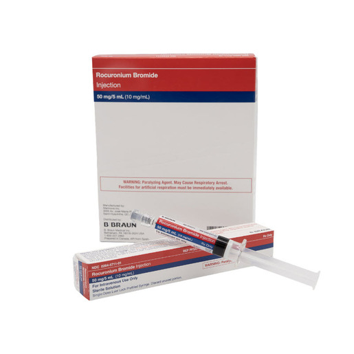 Rocuronium, 50mg/5mL, Prefilled Syringe
