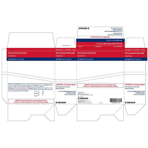 Rocuronium, 50mg/5mL, Prefilled Syringe