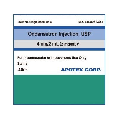 Ondansetron, 4mg/2mL, Vial