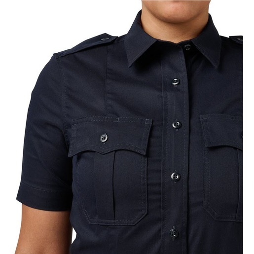5.11® Women's Stryke® LT PDU® Class A Short Sleeve Shirts, Dark Navy
