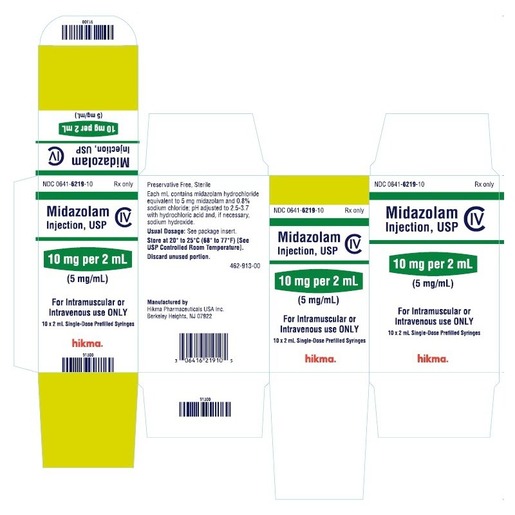 Midazolam Injection Prefilled Syringe, 5mg/mL