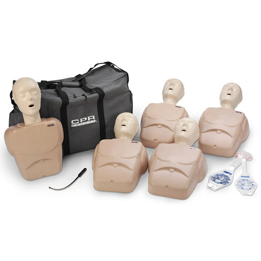 CPR Prompt® Training and Practice Manikin, Child/Adult, 5-Pack
