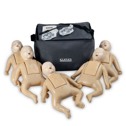 CPR Prompt® Training and Practice Manikin, Infant, 5-Pack