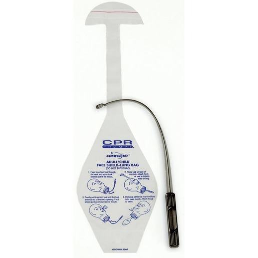CPR Prompt® Generic Face Shield and Lung Bags