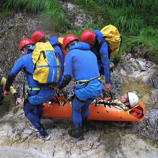 Sked® Basic Stretcher Rescue System with Cobra Buckles, Orange