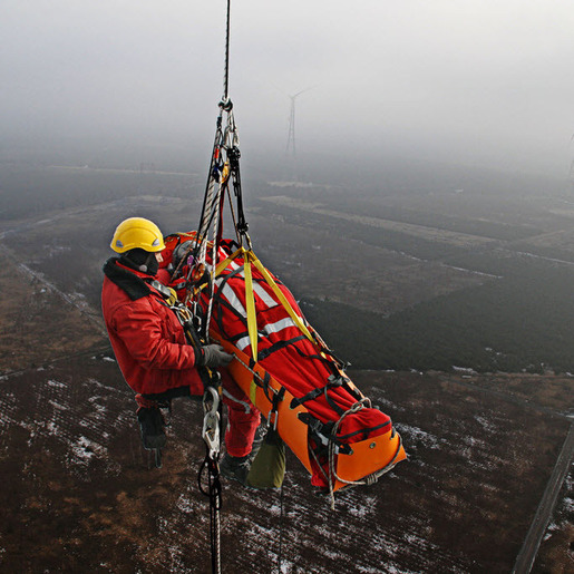 Sked® Basic Stretcher Rescue System with Cobra Buckles, Orange