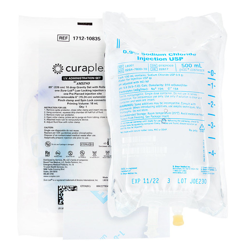Curaplex® Spud Kit, 500mL