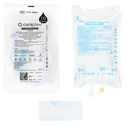 Curaplex® Spud Kit, 500mL