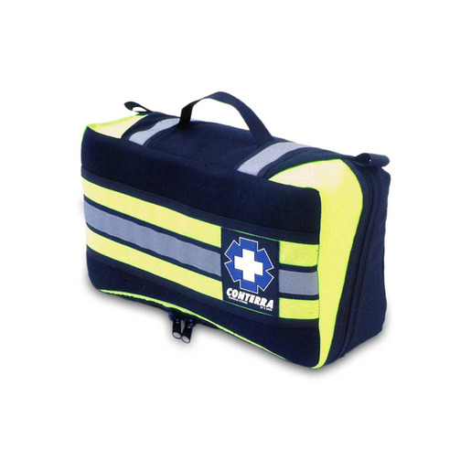 Med Pro™ Medication Organizer, Black with Yellow