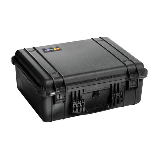 Pelican™ 1550 Series Protector Case without Foam Inserts, Black