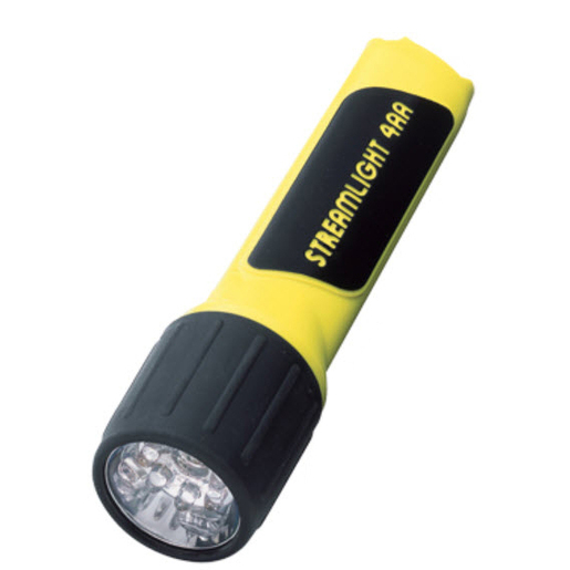 Streamlight ProPolymer Flashlight, 4AA Batteries, LED, Neon Yellow