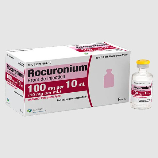Rocuronium, 100mg/10mL, Vial