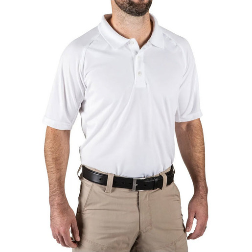 5.11® Men's Performance Short Sleeve Polo Shirts, White