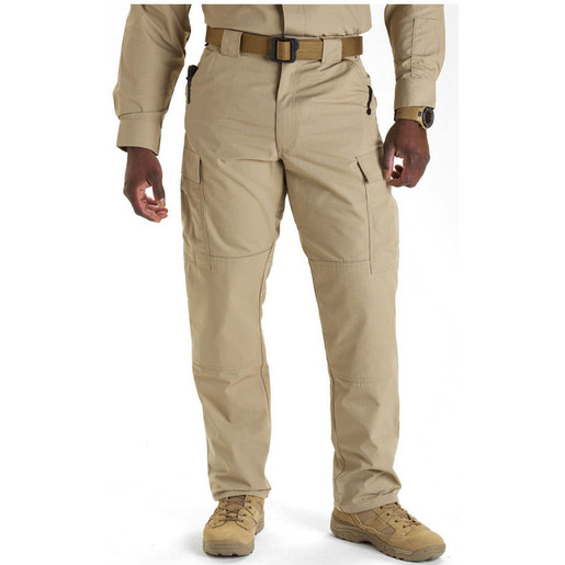 5.11® Men's TDU® Ripstop Pants, Khaki, 2XL, 44 to 46in Waist, 29.5in/Short Inseam