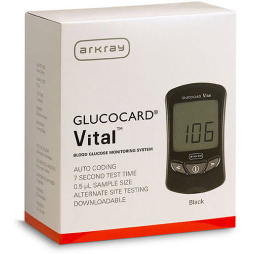 ARKRAY Glucocard<sup>®</sup> Vital<sup>™</sup> Blood Glucose Meter Monitoring System