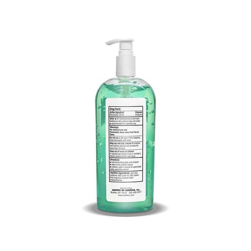 Safetec® Instant Hand Sanitizer Bottles, Fresh Scent