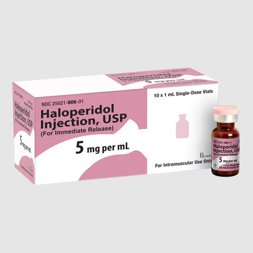 Haloperidol, 5mg/mL, Vial