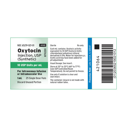 Oxytocin, 10usp/1mL, Vial