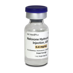 Naloxone, 0.4mg/mL, Vial