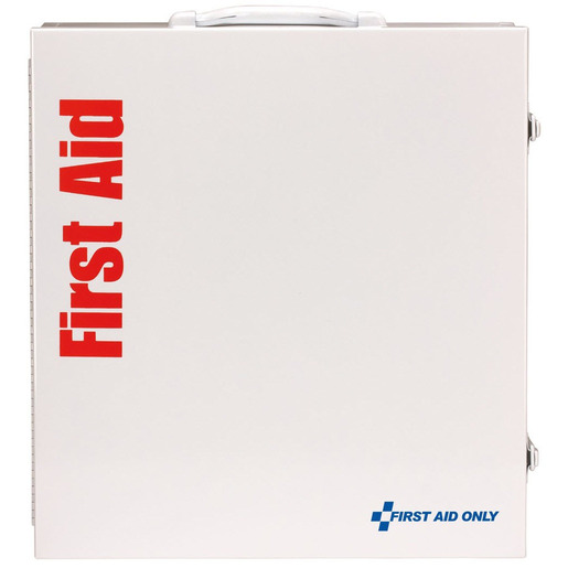 First Aid Only<sup>®</sup> ANSI A+ First Aid Cabinet, Metal, 100 Person