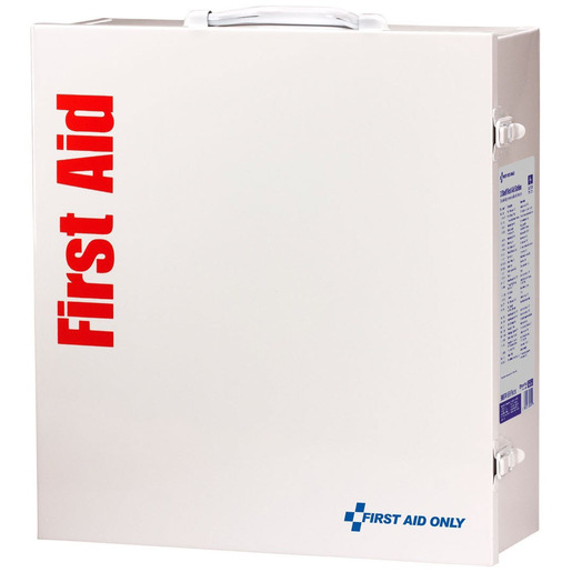 First Aid Only<sup>®</sup> ANSI A+ First Aid Cabinet, Metal, 100 Person